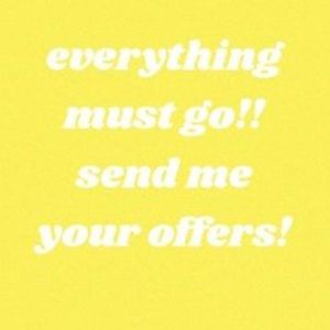 everything in my closet lol